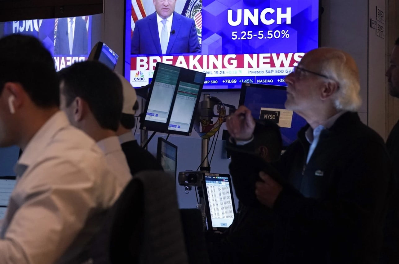 輝達股價飆漲12.9%，推動美股上漲